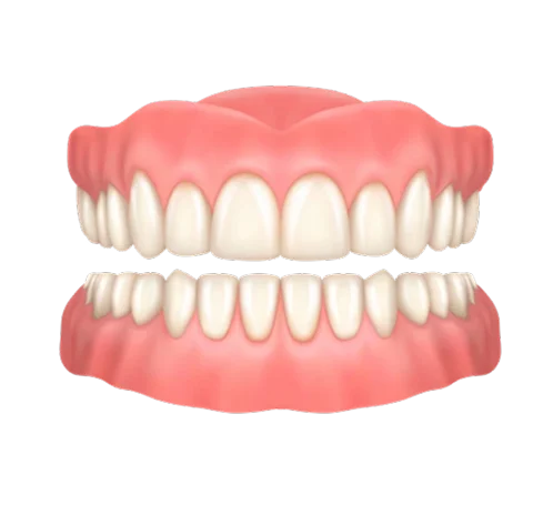 Full upper and lower denture