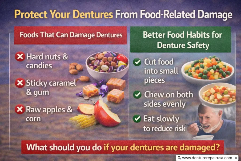 Foods to Avoid With Dentures 