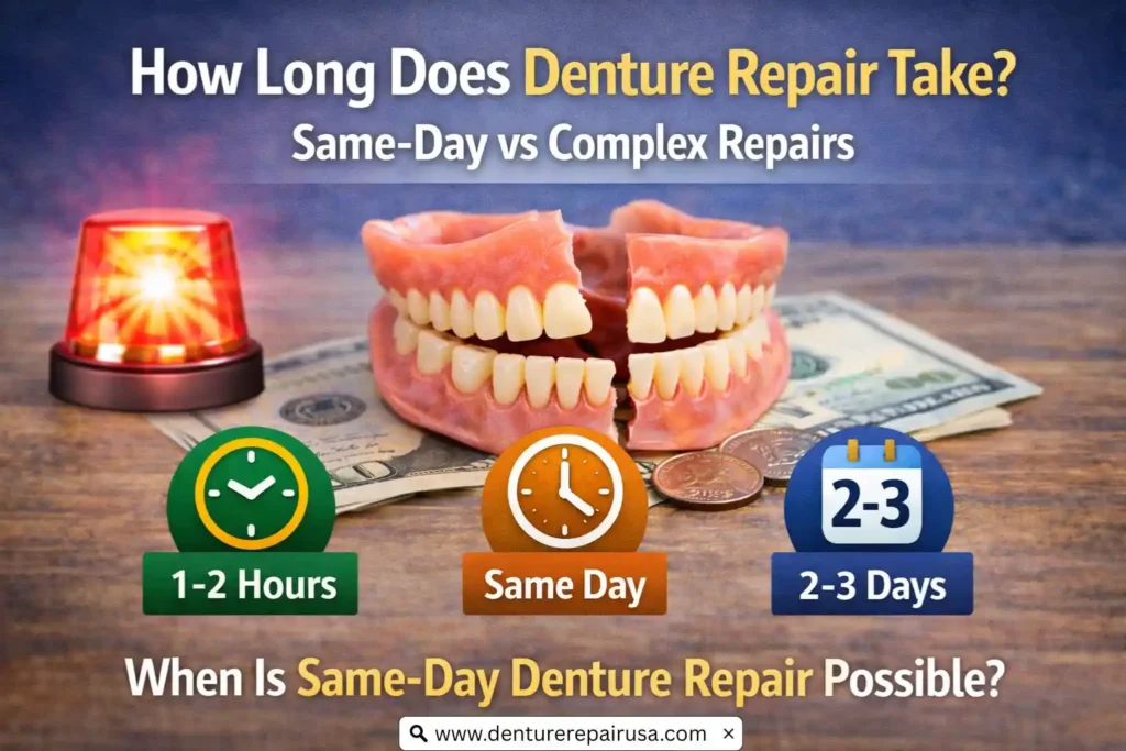 How Long Does Denture Repair Take