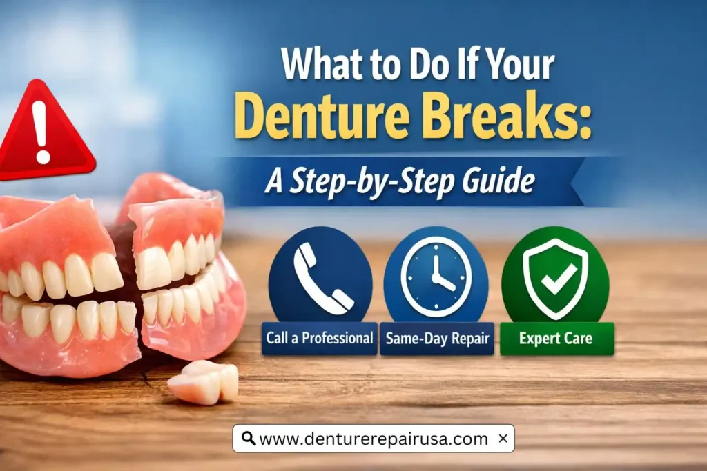What to Do If Your Denture Breaks: A Step-by-Step Guide