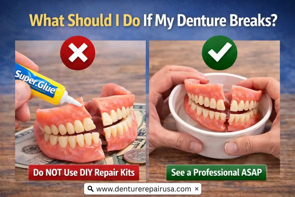 Why You Should Avoid DIY Emergency Denture Repairs