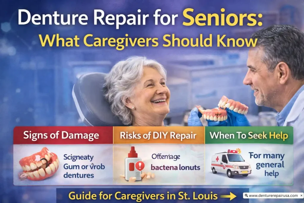 Denture Repair for Seniors