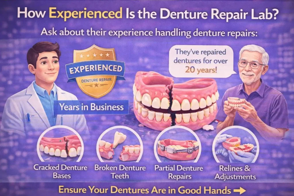 How Experienced Is the Denture Repair Lab?