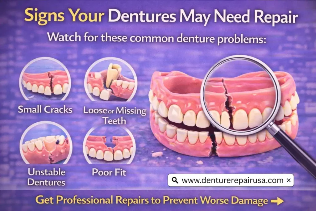Signs Your Dentures May Need Repair
